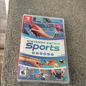Nintendo Switch Sports Game - Red and Blue